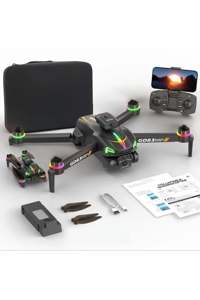 Tastech ÇİFT KAMERA VE BATARYALI DRONE UZAKTAN KUMANDALI APP DESTEKLİ QUADCOPTER TEK TUŞ İLE İNİŞ KALKIŞ