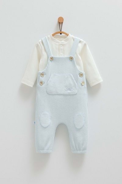 Caramell Cool Spring Salopet Suit Blue