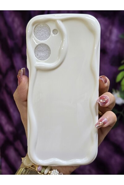 Magic Ring حافظة هاتف بيضاء متوافقة مع هاتف Realme 10 4G ثلاثية الأبعاد