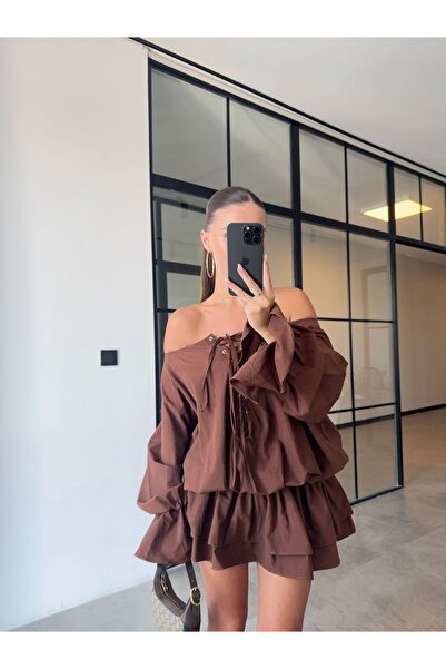 BB Bensu Buyruk ROCHIE BALON MARO FĂRĂ UMĂR