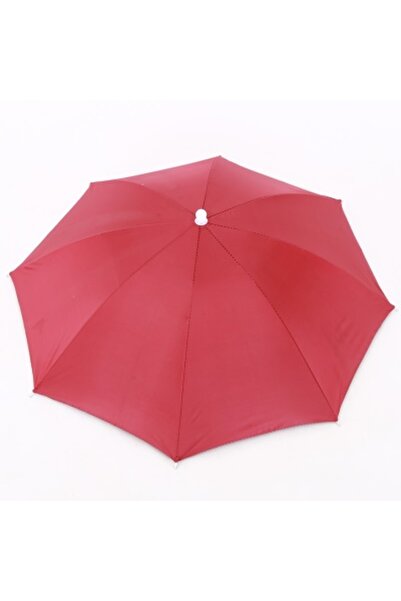 ELEVEN MARKETS Kafaya Takılan Şemsiye Gölgelik Plaj Yazlık Kafa Şemsiyesi- Kı...