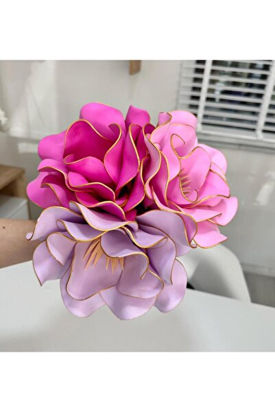 Pembeli Kızın Butiği 3 قطع من اللاتكس إيفا زهرة وردي-ليلك-وردي غامق