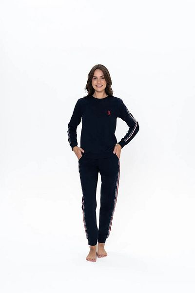 U.S. Polo Assn. Women's Anthracite Melange Home Wear