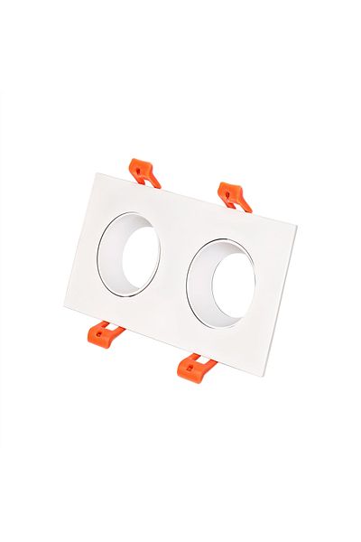 Siera 7.5cm DCGB White Square Spot Grill