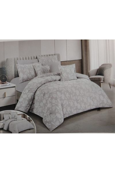 RedRosa Double bed sheet set with a reversible hotel theme to add beauty to your room decor. Duvet size: 260x240 cm