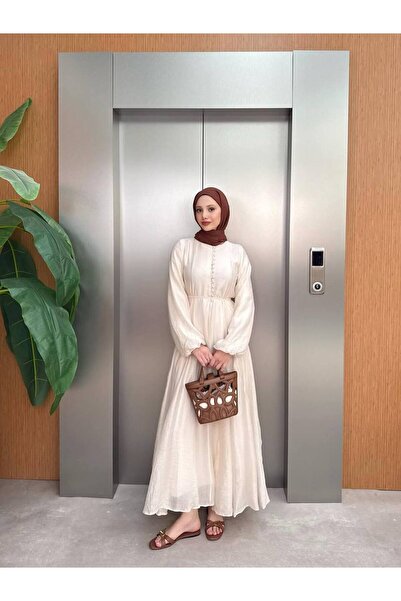 Aryen Silk voile dress