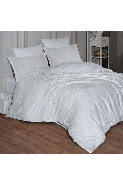NufJoy 100% COTTON RANFORCE Bed Linen, 4 Pieces, King Size, Bed Sheet 240x260 cm, Premium Quality
