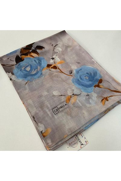 locella Βαμβακερό σάλι Voile LWD0302