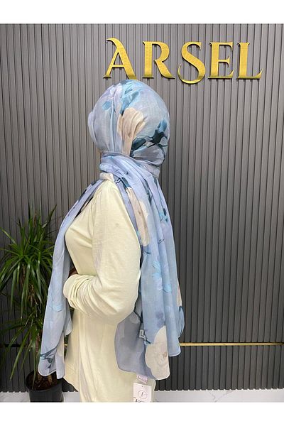 locella Cotton Voile Scarf LWD0305