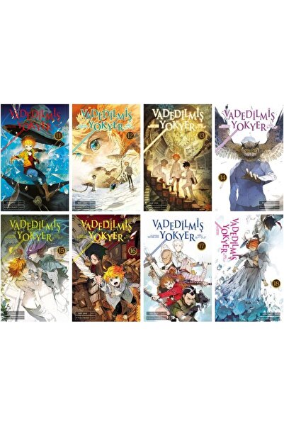 Gerekli Şeyler Yayıncılık Vadedilmiş Yokyer 11-12-13-14-15-16-17-18 manga set...