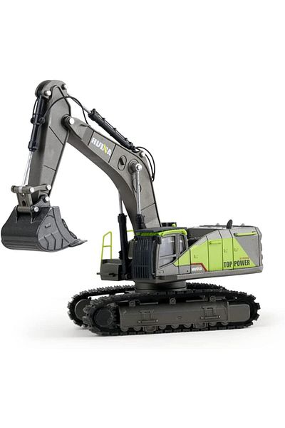 Huina Excavator 1721 scale 1:50 green