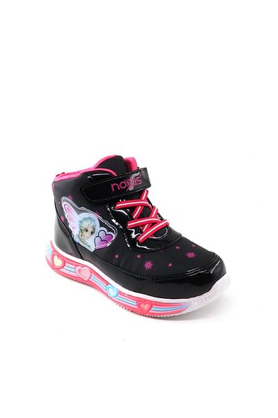 Pabuçland Girl's Figured Illuminated Daily Light Boots