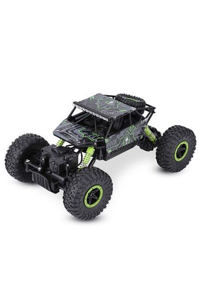 rock crawler ROCK CLIMBER 1:18 Green car package and 2400 mAh battery
