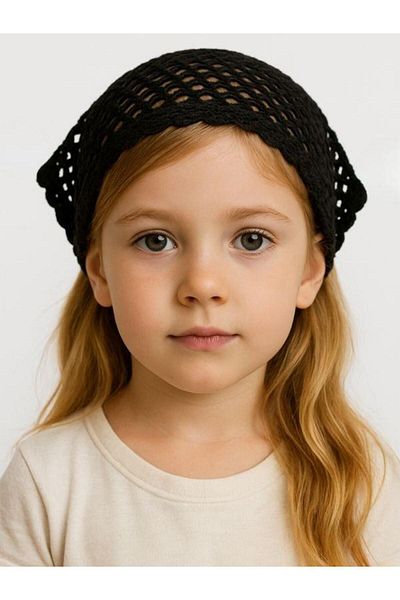 Zekids Hand Knitted Mesh Bandana