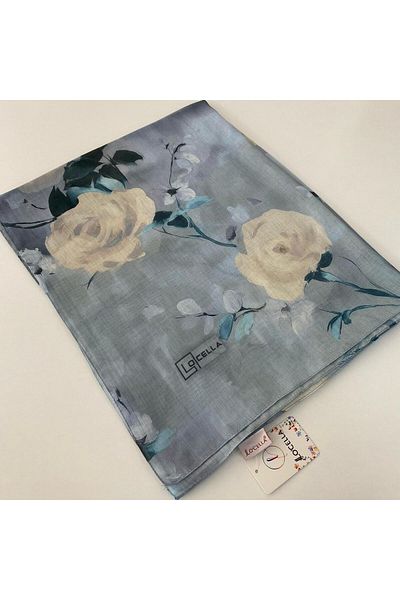 locella Cotton Voile Scarf LWD0305
