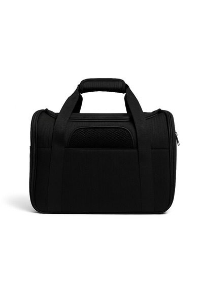 northern fashion Kedi Köpek Taşıma Çantası | Uçak Kabin Uyumlu Valiz Askılı | Su Geçirmez Konforlu Çanta siyah renk