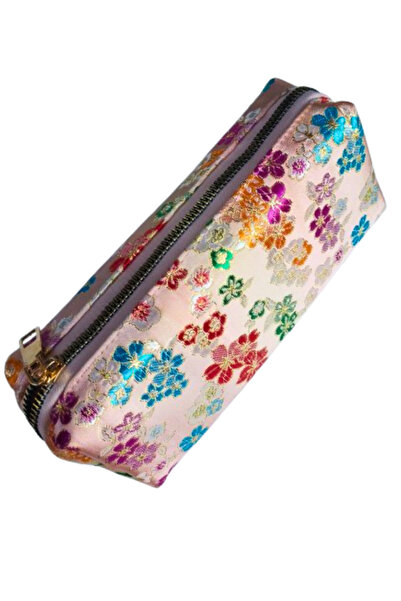 Glanart Θήκη για στυλό μονόχωρο με κεντημένο άνθος κερασιάς 1 τεμ