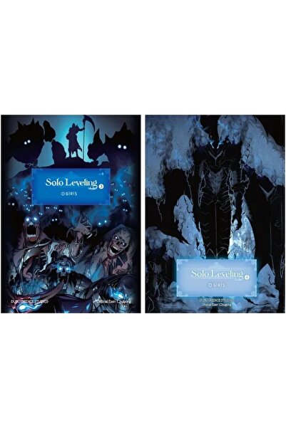 Komikşeyler Yayıncılık Solo Leveling Webtoon 3-4 set (Kuşe Kağıt- 2kitap)