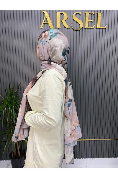 locella Βαμβακερό σάλι Voile LWD0309