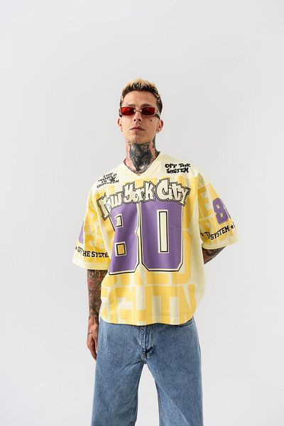 go gang own Μπλουζάκι New York 80 Oversize