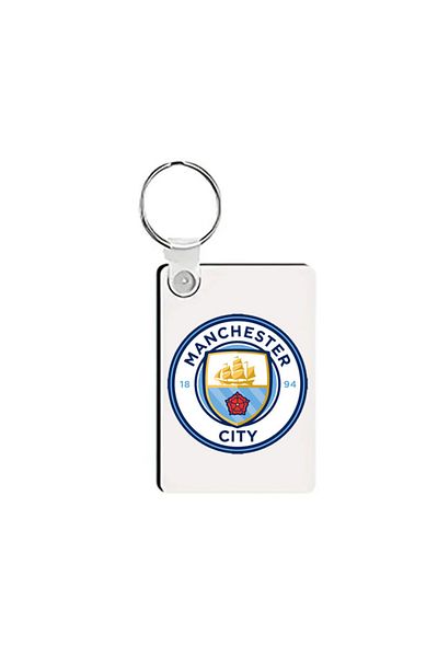 Generic Stylish Manchester City FC Logo Keychain, Great Keyring and Perfect Gift