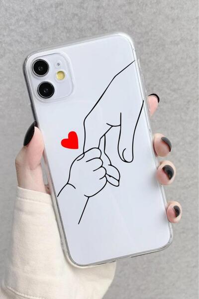 3GEN CASE İphone 11 Uyumlu Desenli Lüx Şeffaf Silikon Kılıf