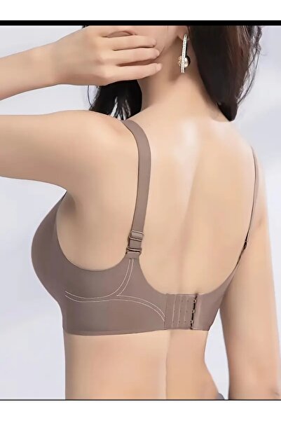 ARONA Women's Seamless Laser Cut Bra No Wire No Trace Extra Padding and Lift Sports Bralette