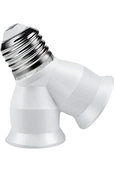 ANKTEK E27 Duy Çoğaltıcı 2'li Duy Ampul Led Taban 2xE27 Dönüştürücü