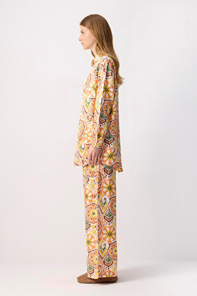 Touché Privé PATTERNED SHIRT PANT SET