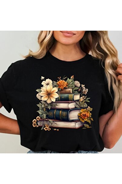 H&GHAMLEGİYİM TRICOU BASIC CU IMPRIMEU CU CĂRTE