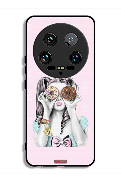 Tolwak غطاء حماية فائق لهاتف Xiaomi 14 يحمل قطعتين من الدونات