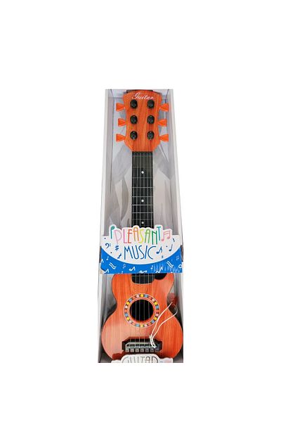 rexa Kids Beginner Guitar Toy – 6-String Plastic Rock Star Musical Toy for Boys & Girls