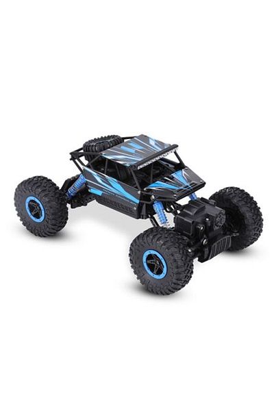 Toys ROCK CLIMBER 1:18 Blue car package and 2400 mAh Blue battery