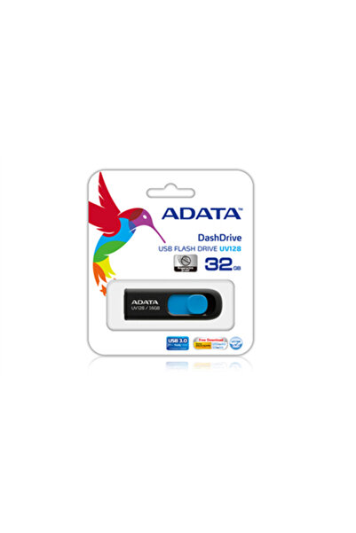 Adata USB 3.0 64GB Negru/Albastru UV128