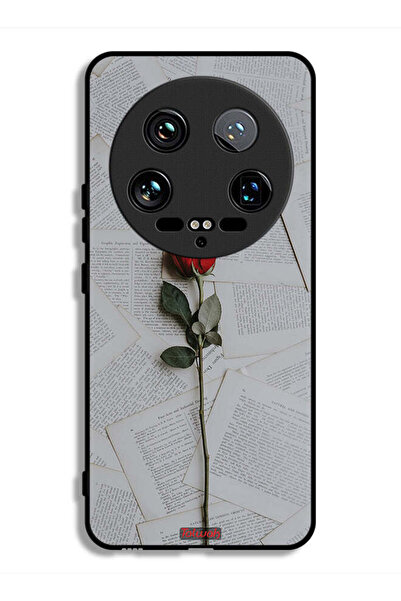 Tolwak غطاء حماية لجهاز شاومي 14 ألترا وردي على ورق