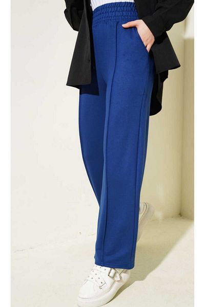 Smymoda Women's Two-Thread High Waist Casual Pants