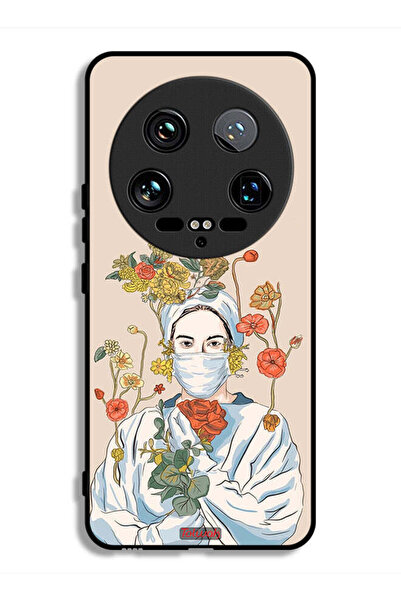 Tolwak غطاء حماية فائق لهاتف شاومي 14 بتصميم ممرضة فنية