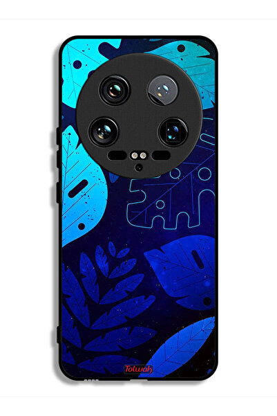 Tolwak غطاء حماية فائق لهاتف شاومي 14 بنقشة أوراق الشجر
