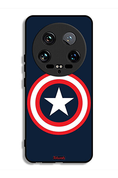 Tolwak Xiaomi 14 Ultra Protective Case Cover Captain America