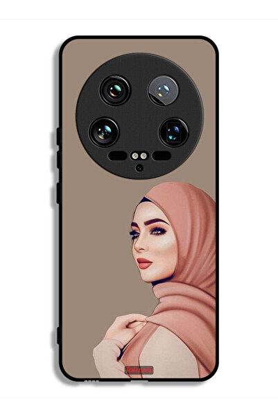 Tolwak غطاء حماية فائق لهاتف شاومي 14 بتصميم فتاة محجبة جميلة
