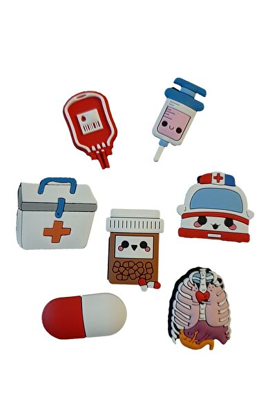 odaburada Terlik Süsü-terlik Tokası Sağlıkçı-doktor 7'li Set