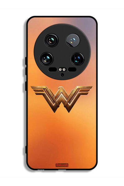 Tolwak غطاء حماية فائق لهاتف شاومي 14 بشعار Wonder Women