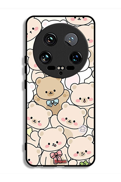 Tolwak غطاء حماية فائق لهاتف Xiaomi 14 بنقشة دببة