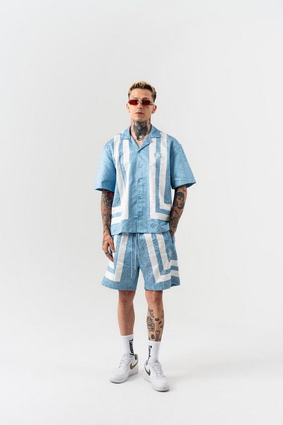 go gang own Σετ πουκάμισο και σορτς Heatfade