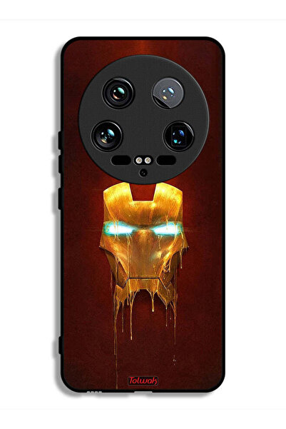 Tolwak Xiaomi 14 Ultra Protective Case Cover Iron Man Marvel Comics