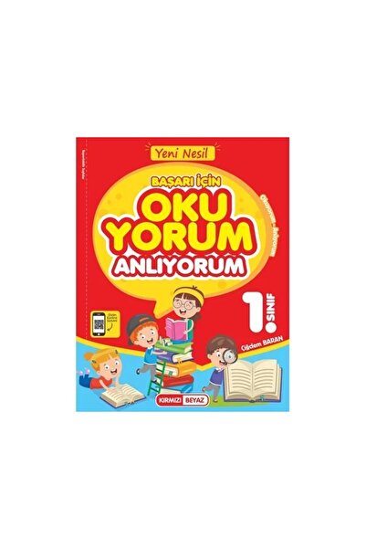 Mavi Deniz Yayınları Kırmızı Beyaz Yeni Nesil Okuyorum Anlıyorum 1. Sınıf