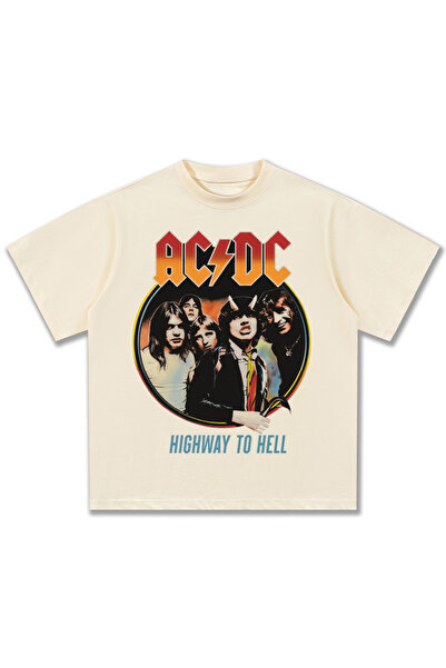 nrage Modni print sa motivom benda ACDC
