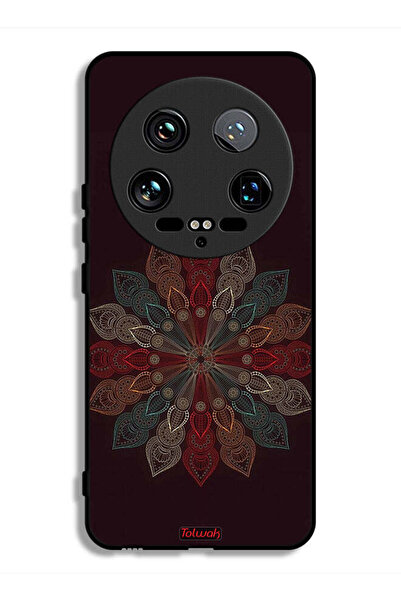 Tolwak غطاء حماية فائق لهاتف شاومي 14 بتصميم زهرة ماندالا