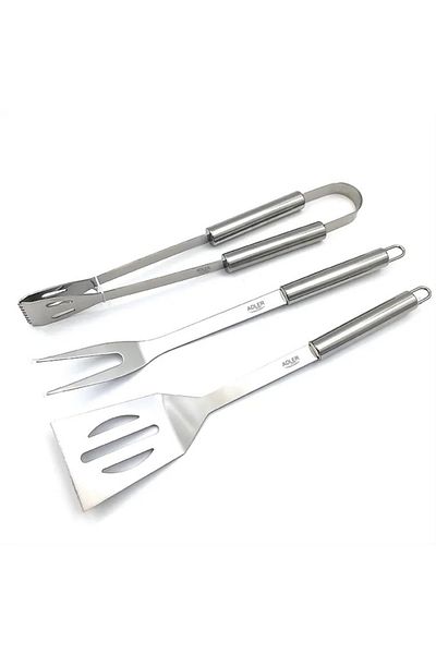 Adler Intenso Set tacâmuri grătar Adler AD 6728, 3 piese, inox