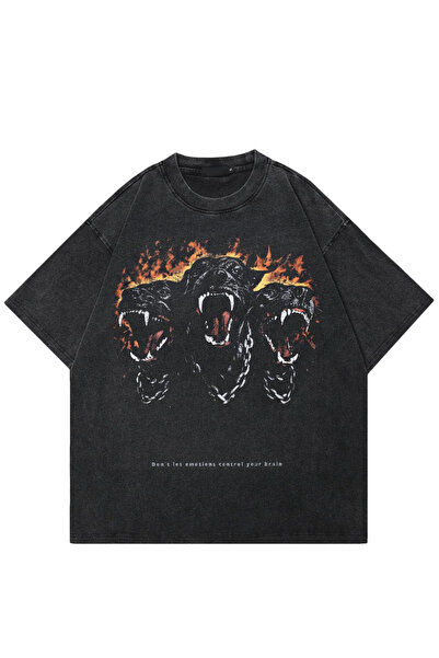 LAYORA - țesătură lavabilă de sezon nou supradimensionat tricou